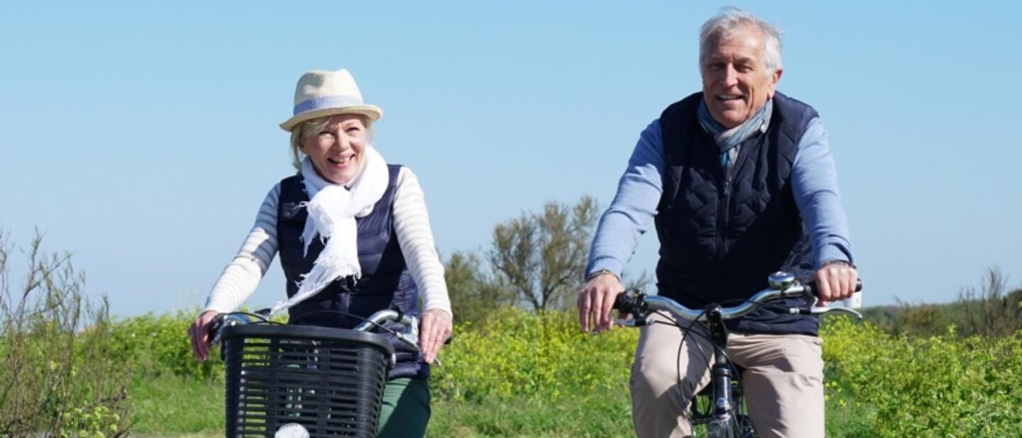 Oudere fietsers