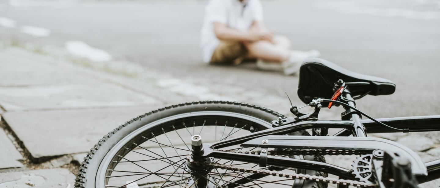 Kindje fietsongeval