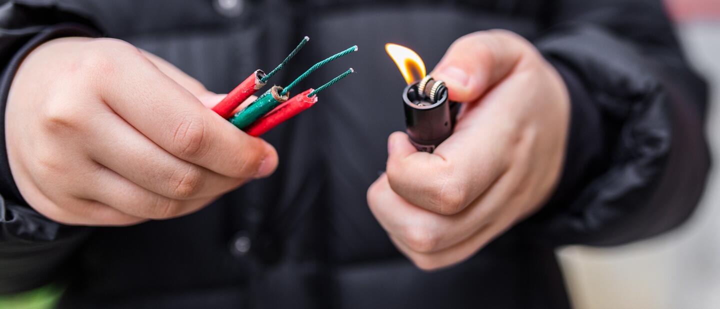 vuurwerk afsteken