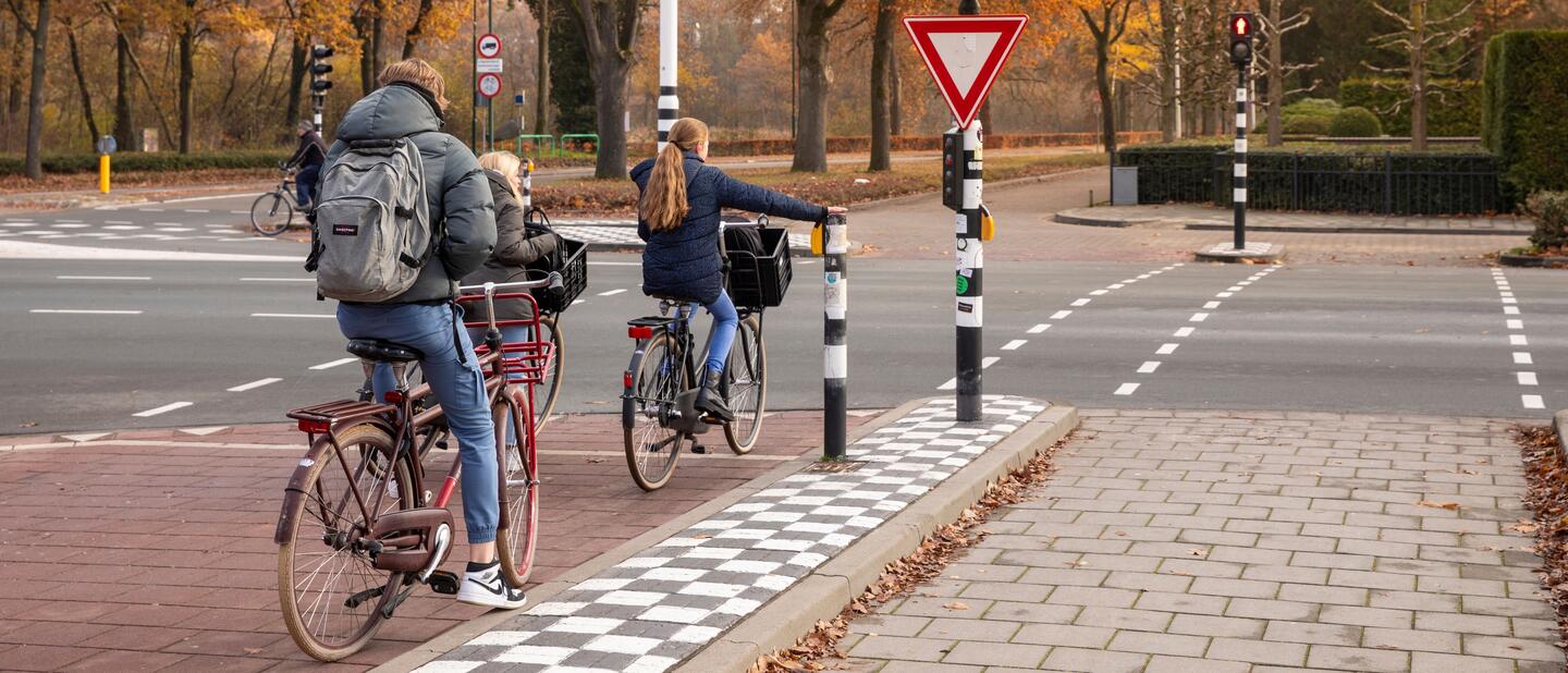 kinderen fietsen