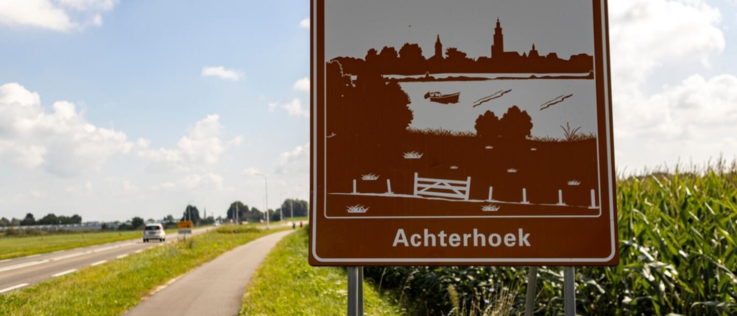 verkeersbord achterhoek