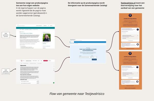 stroomschema koppeling testjevalrisico