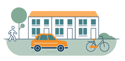 straatbeeld verkeer